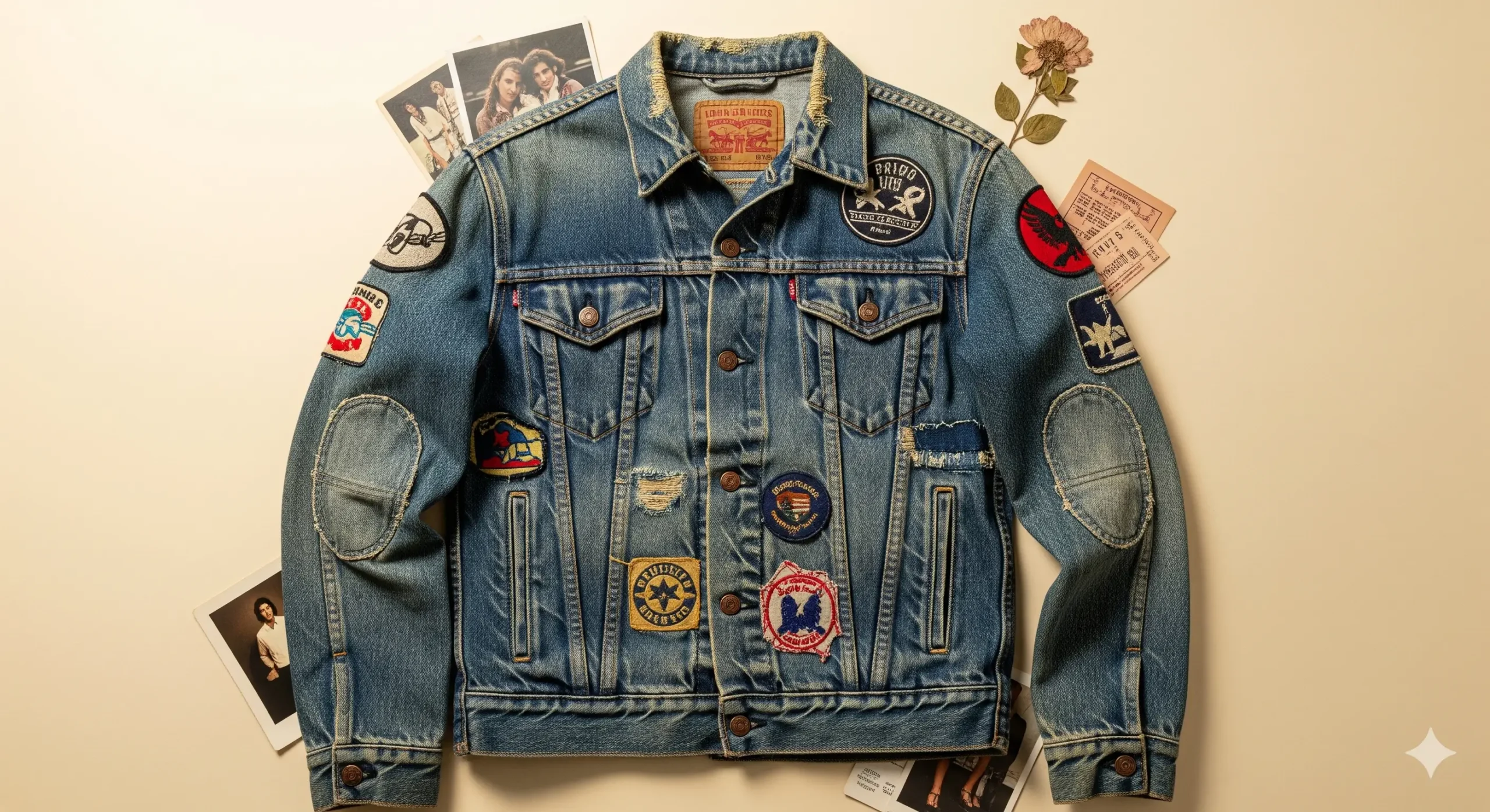 Bouclo Blog Vintage L'histoire de la veste en jean vintage