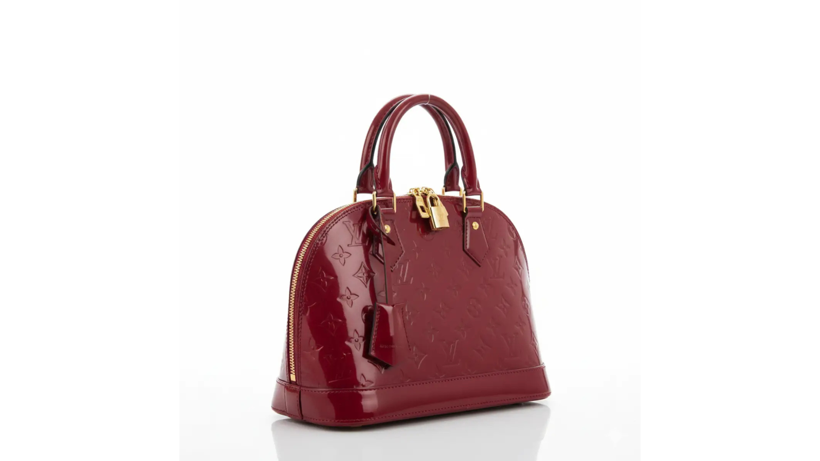 Sac, Louis Vuitton Alma Vernis Sac, Louis Vuitton Alma Vernis, vintage Bouclo